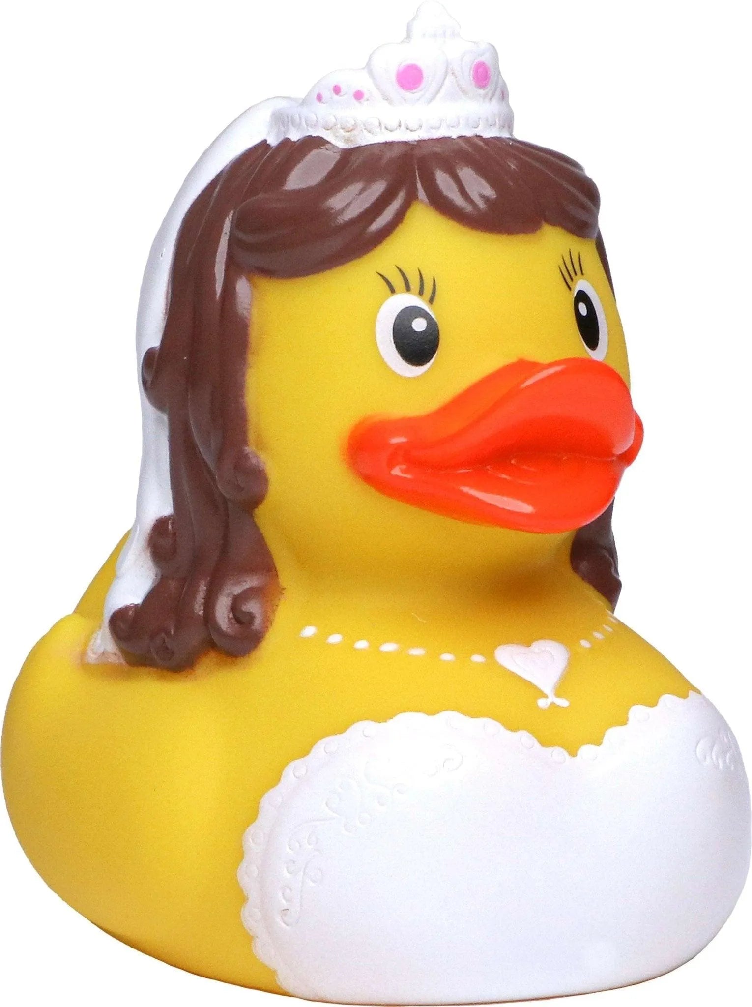 Brautpaar Ehepaar Trauung Hochzeit Gästegeschenk Quietsche-Ente / Badeente Set