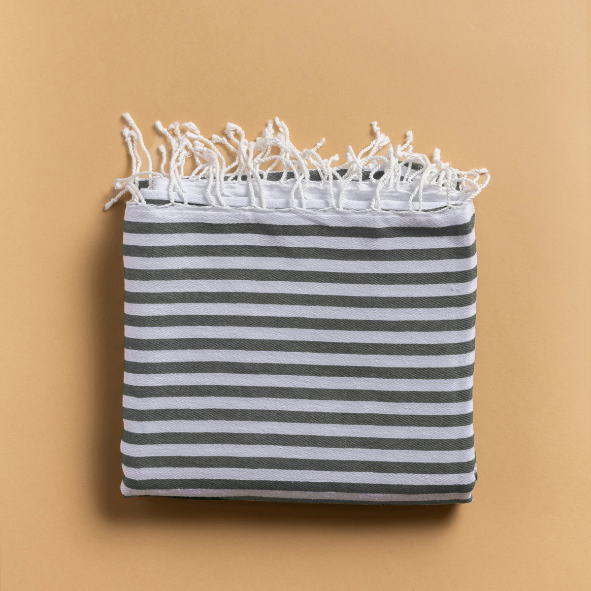 COOL GREY - Sporty Turkish Towel • türkisches Handtuch / Hamamtuch