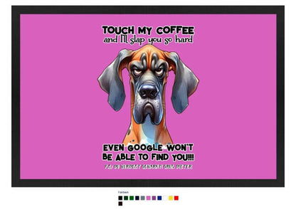 Coffee-Dog • Kaffee • Hund • Fußmatte • Exklusivdesign • personalisiert