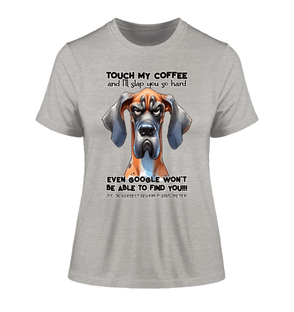 Coffee-Dog • Kaffee • Hund • Ladies Premium T-Shirt XS-2XL aus Bio-Baumwolle für Damen • Exklusivdesign • personalisiert