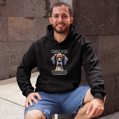 Coffee-Dog • Kaffee • Hund • Unisex Premium Hoodie XS-5XL aus Bio-Baumwolle für Damen & Herren • Exklusivdesign • personalisiert