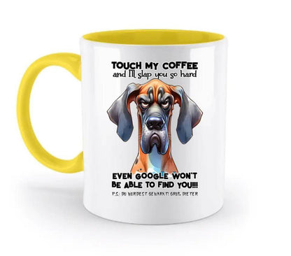 Coffee-Dog • Kaffee • Hund • zweifarbige Tasse • Exklusivdesign • personalisiert