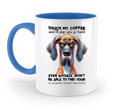 Coffee-Dog • Kaffee • Hund • zweifarbige Tasse • Exklusivdesign • personalisiert