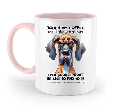 Coffee-Dog • Kaffee • Hund • zweifarbige Tasse • Exklusivdesign • personalisiert