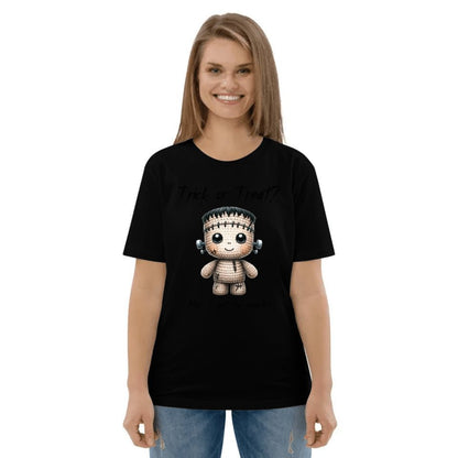 Cute Halloween • Choose from 20 Designs – Add Your Own Text • Unisex Organic Cotton T-Shirt | Stanley/Stella for U.S. customers