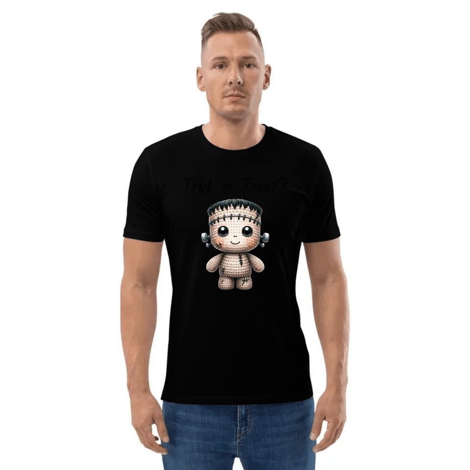 Cute Halloween • Choose from 20 Designs – Add Your Own Text • Unisex Organic Cotton T-Shirt | Stanley/Stella for U.S. customers