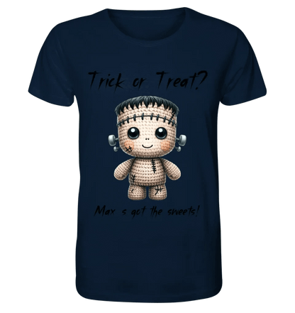 Cute Halloween • Wähle aus 20 Designs + Text • Unisex Premium T-Shirt XS-5XL aus Bio-Baumwolle für Damen & Herren • Exklusivdesign • personalisiert