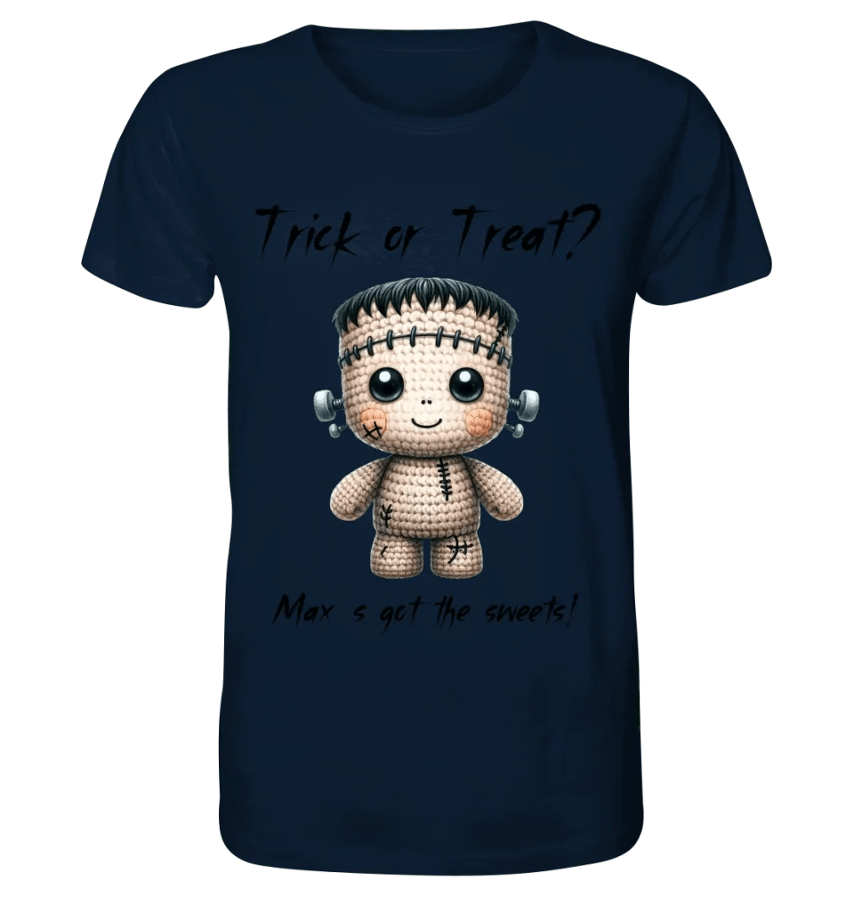 Cute Halloween • Wähle aus 20 Designs + Text • Unisex Premium T-Shirt XS-5XL aus Bio-Baumwolle für Damen & Herren • Exklusivdesign • personalisiert