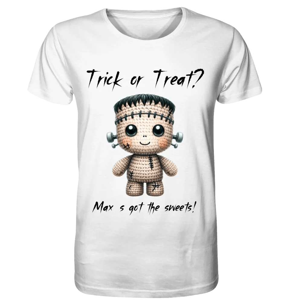 Cute Halloween • Wähle aus 20 Designs + Text • Unisex Premium T-Shirt XS-5XL aus Bio-Baumwolle für Damen & Herren • Exklusivdesign • personalisiert