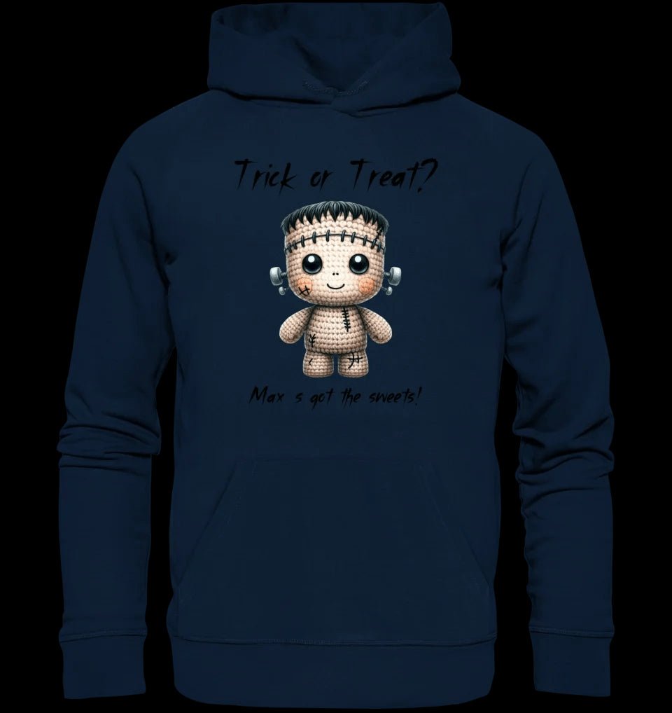 Cute Halloween • Wähle aus 20 Designs + Text • Unisex Premium Hoodie XS-5XL aus Bio-Baumwolle für Damen & Herren • Exklusivdesign • personalisiert