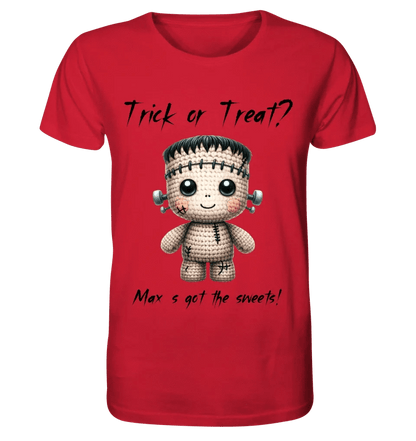 Cute Halloween • Wähle aus 20 Designs + Text • Unisex Premium T-Shirt XS-5XL aus Bio-Baumwolle für Damen & Herren • Exklusivdesign • personalisiert