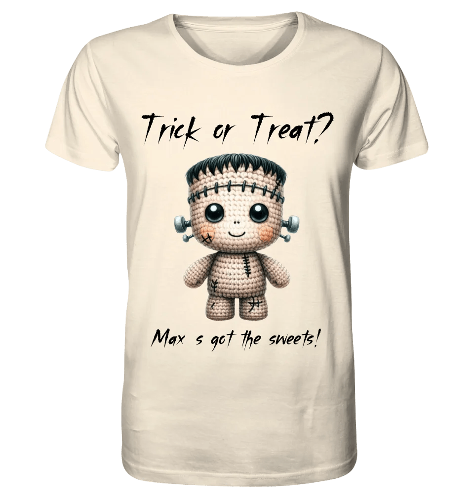 Cute Halloween • Wähle aus 20 Designs + Text • Unisex Premium T-Shirt XS-5XL aus Bio-Baumwolle für Damen & Herren • Exklusivdesign • personalisiert