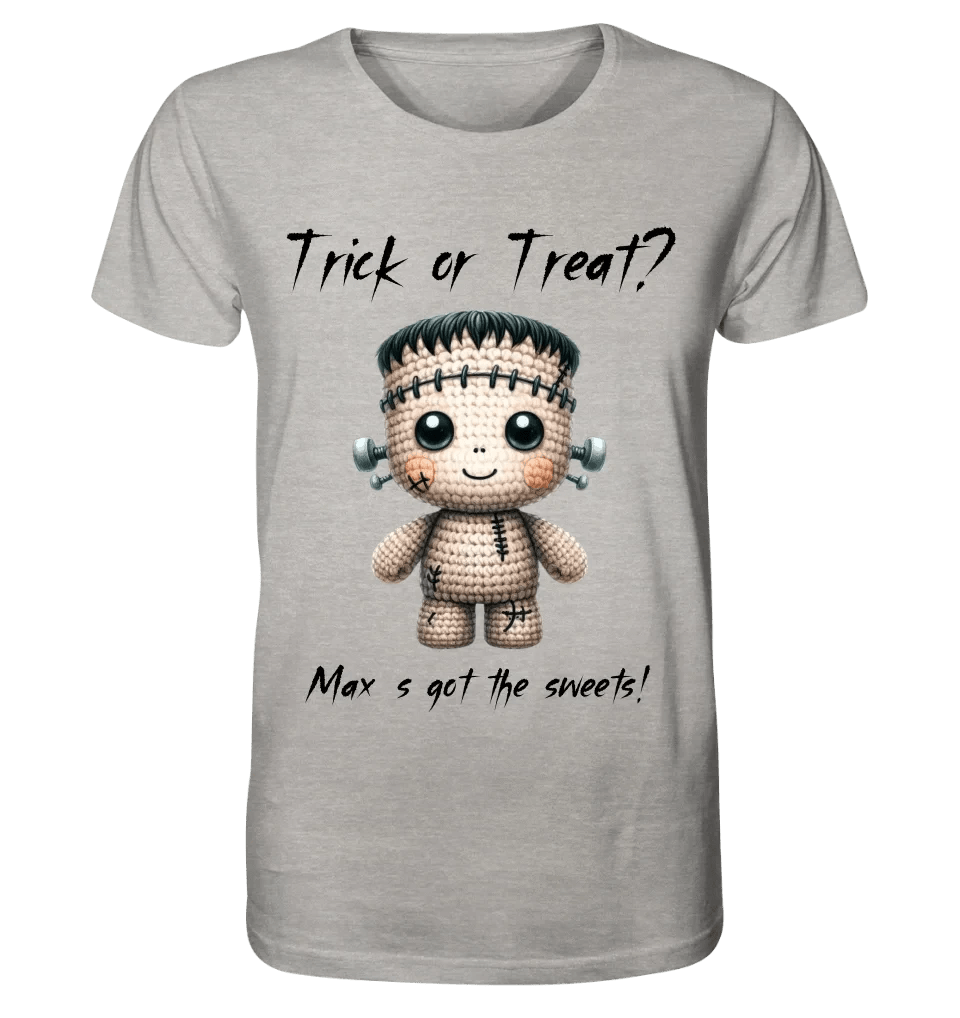 Cute Halloween • Wähle aus 20 Designs + Text • Unisex Premium T-Shirt XS-5XL aus Bio-Baumwolle für Damen & Herren • Exklusivdesign • personalisiert