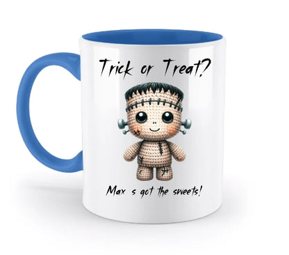 Cute Halloween • Wähle aus 20 Designs + Text • zweifarbige Tasse • Exklusivdesign • personalisiert