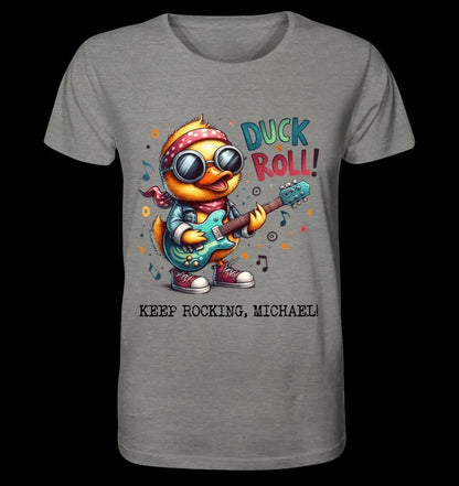 DUCK ´N ROLL • Ente • Unisex Premium T-Shirt XS-5XL aus Bio-Baumwolle für Damen & Herren • Exklusivdesign • personalisiert