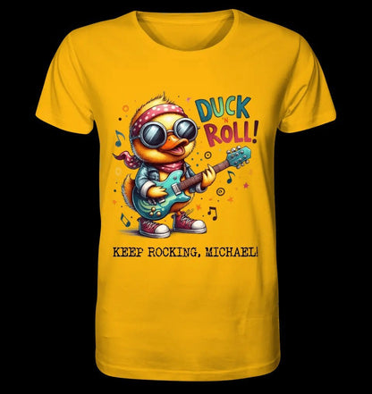 DUCK ´N ROLL • Ente • Unisex Premium T-Shirt XS-5XL aus Bio-Baumwolle für Damen & Herren • Exklusivdesign • personalisiert