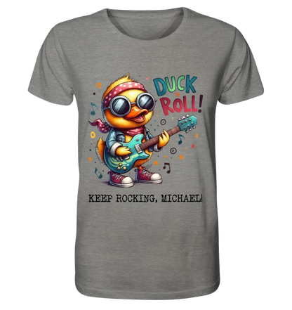 DUCK ´N ROLL • Ente • Unisex Premium T-Shirt XS-5XL aus Bio-Baumwolle für Damen & Herren • Exklusivdesign • personalisiert