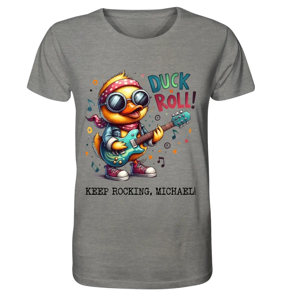 DUCK ´N ROLL • Ente • Unisex Premium T-Shirt XS-5XL aus Bio-Baumwolle für Damen & Herren • Exklusivdesign • personalisiert