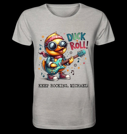 DUCK ´N ROLL • Ente • Unisex Premium T-Shirt XS-5XL aus Bio-Baumwolle für Damen & Herren • Exklusivdesign • personalisiert