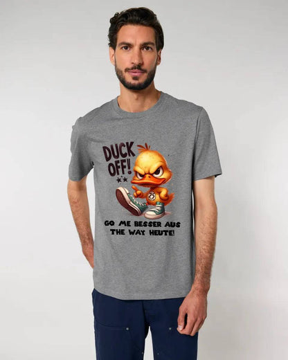 DUCK OFF • ENTE • Unisex Premium T-Shirt XS-5XL aus Bio-Baumwolle für Damen & Herren • Exklusivdesign • personalisiert