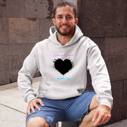 Dein Bild im "Wild-Heart" Design • Unisex Premium Hoodie XS-5XL aus Bio-Baumwolle für Damen & Herren