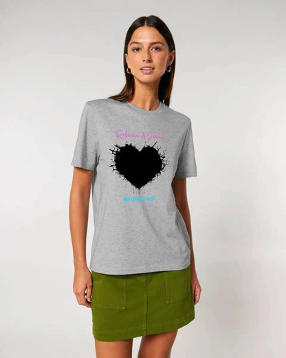 Dein Bild im "Wild-Heart" Design personalisierbar - Unisex Premium T-Shirt XS-5XL aus Bio-Baumwolle für Damen & Herren