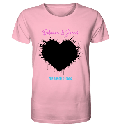 Dein Bild im "Wild-Heart" Design personalisierbar - Unisex Premium T-Shirt XS-5XL aus Bio-Baumwolle für Damen & Herren