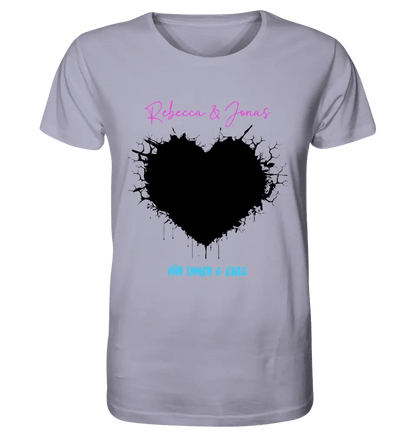 Dein Bild im "Wild-Heart" Design personalisierbar - Unisex Premium T-Shirt XS-5XL aus Bio-Baumwolle für Damen & Herren