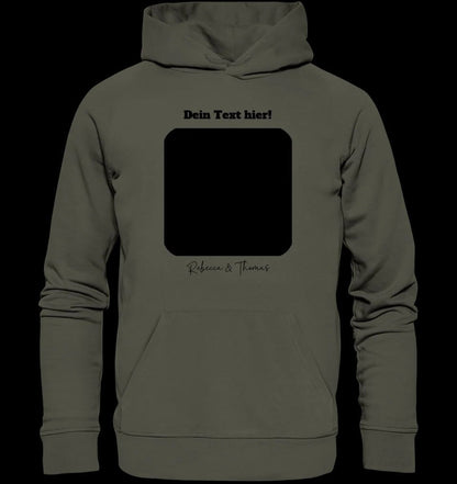 Dein Bild in viereckiger Form - Unisex Premium Hoodie XS-5XL aus Bio-Baumwolle für Damen & Herren • Fotogeschenk • personalisiert