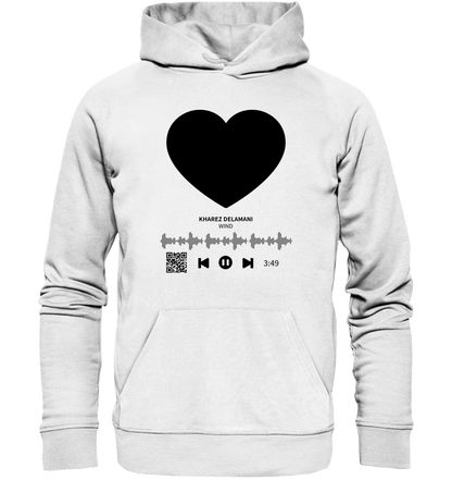 Dein Bild mit Spotify QR Code • Unisex Premium Hoodie XS-5XL aus Bio-Baumwolle für Damen & Herren