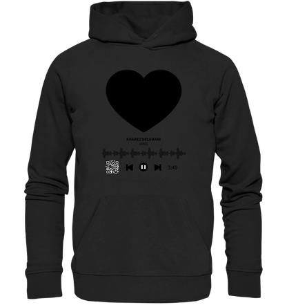 Dein Bild mit Spotify QR Code • Unisex Premium Hoodie XS-5XL aus Bio-Baumwolle für Damen & Herren