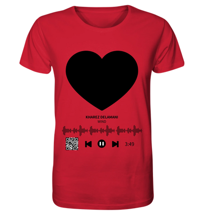 Dein Bild mit Spotify QR Code • Unisex Premium T-Shirt XS-5XL aus Bio-Baumwolle für Damen & Herren • Exklusivdesign • personalisiert