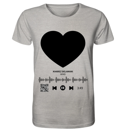 Dein Bild mit Spotify QR Code • Unisex Premium T-Shirt XS-5XL aus Bio-Baumwolle für Damen & Herren • Exklusivdesign • personalisiert