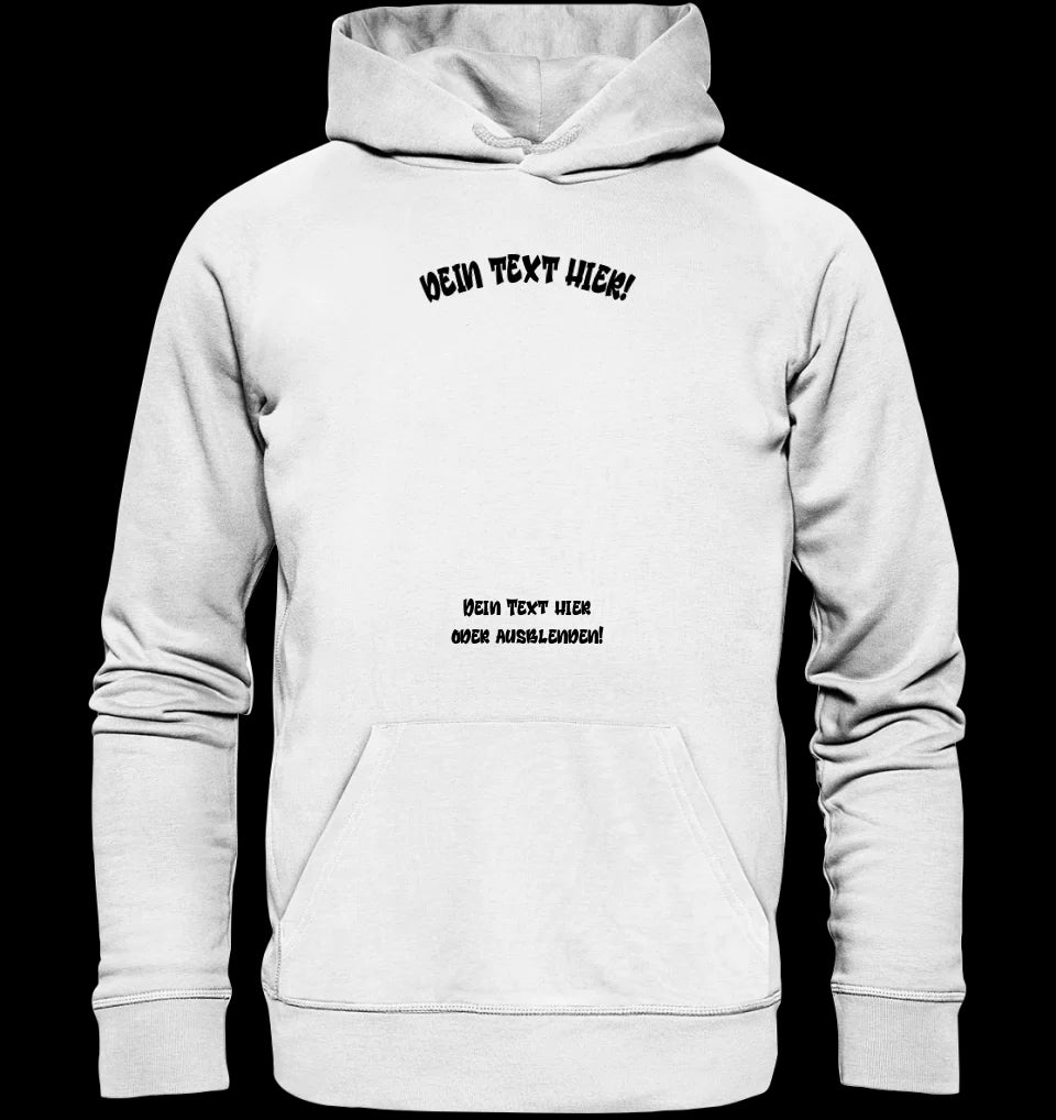 Dein Foto in einem Farbklecks - Unisex Premium Hoodie XS-5XL aus Bio-Baumwolle für Damen & Herren • personalisiert