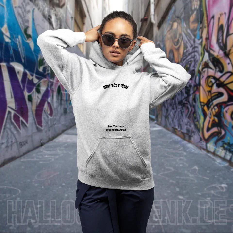 Dein Foto in einem Farbklecks - Unisex Premium Hoodie XS-5XL aus Bio-Baumwolle für Damen & Herren • personalisiert