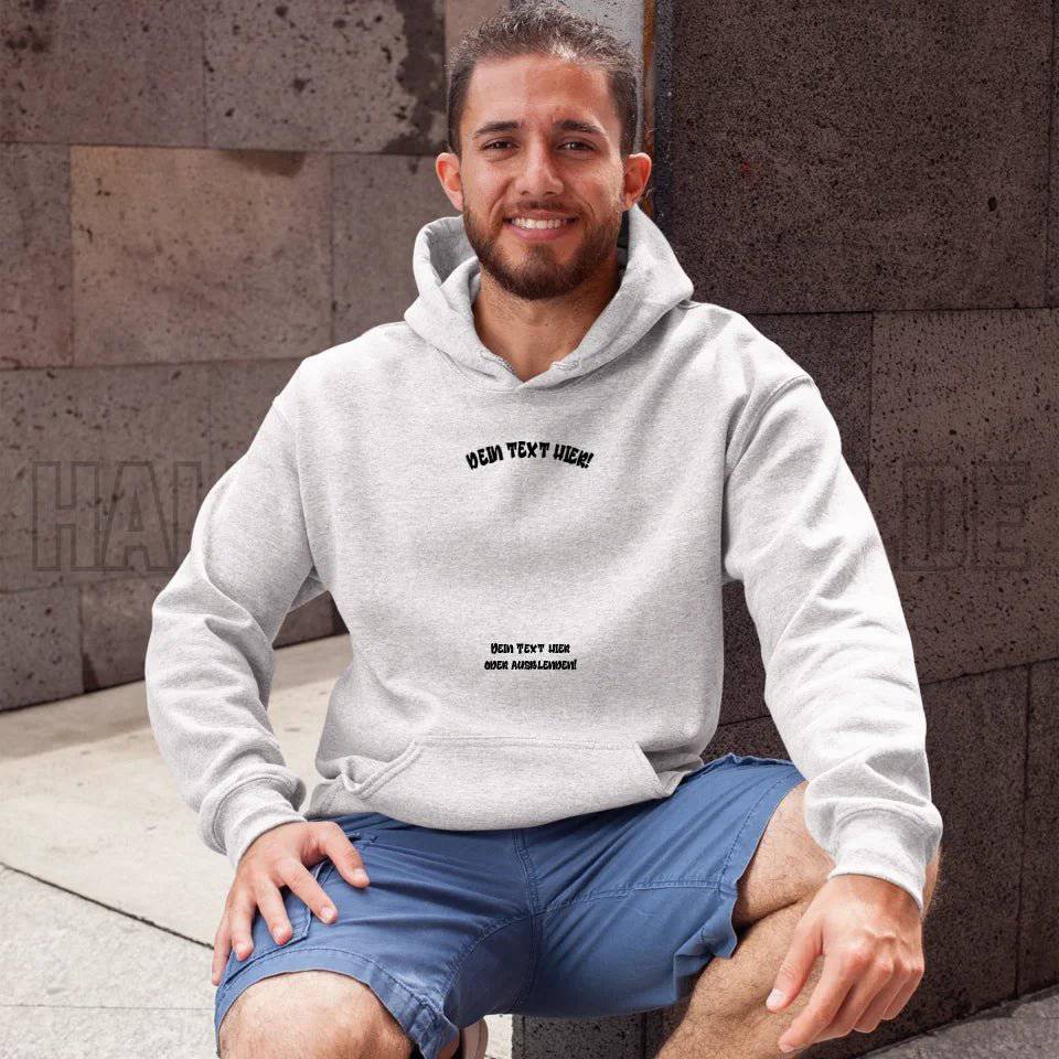 Dein Foto in einem Farbklecks - Unisex Premium Hoodie XS-5XL aus Bio-Baumwolle für Damen & Herren • personalisiert