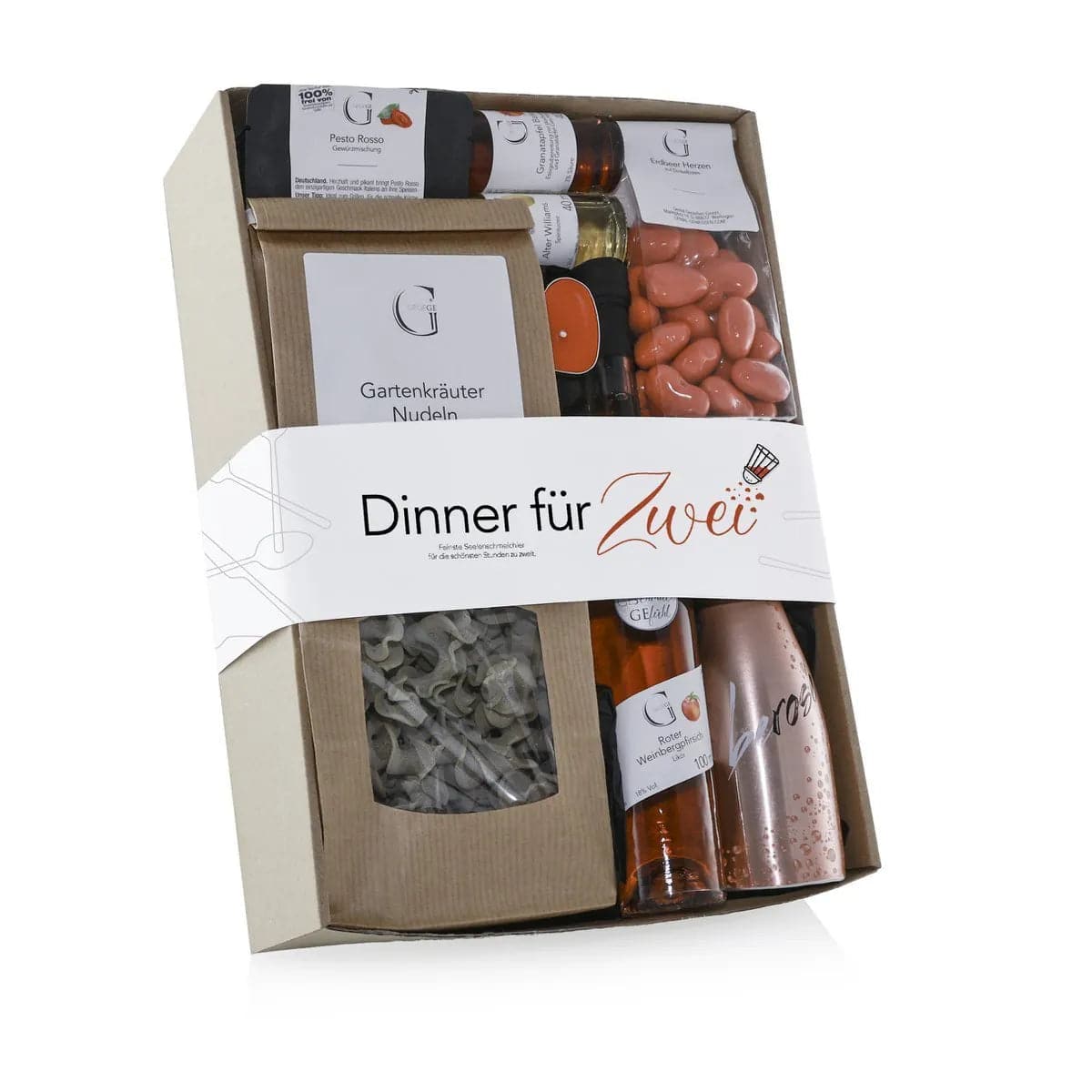 Dinner für Zwei • Koch-Geschenkset • Geschenkbox • Geschenkidee