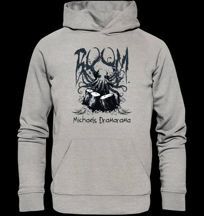 Drama Drummer Schlagzeuger + Wunschtext • Musik • Unisex Premium Hoodie XS-5XL aus Bio-Baumwolle für Damen & Herren