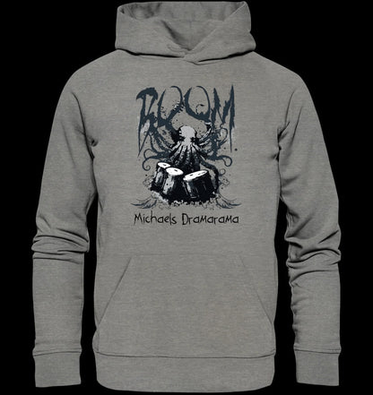 Drama Drummer Schlagzeuger + Wunschtext • Musik • Unisex Premium Hoodie XS-5XL aus Bio-Baumwolle für Damen & Herren