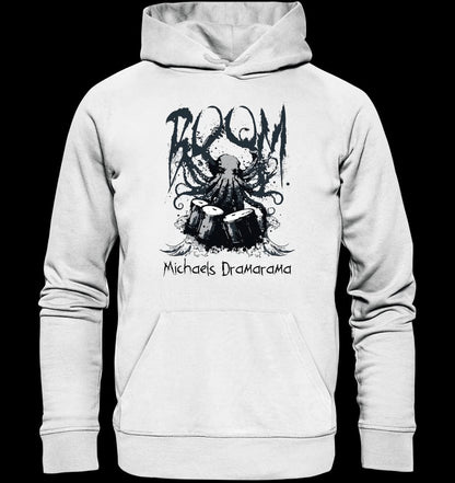 Drama Drummer Schlagzeuger + Wunschtext • Musik • Unisex Premium Hoodie XS-5XL aus Bio-Baumwolle für Damen & Herren