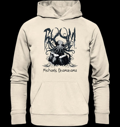 Drama Drummer Schlagzeuger + Wunschtext • Musik • Unisex Premium Hoodie XS-5XL aus Bio-Baumwolle für Damen & Herren