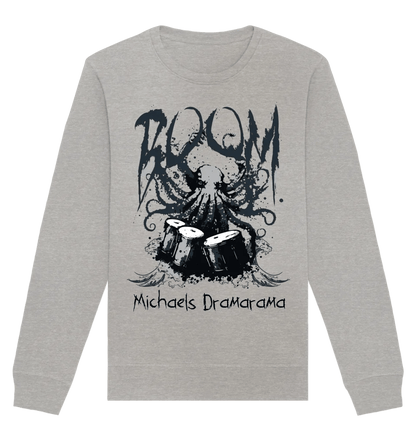 Drama Drummer Schlagzeuger + Wunschtext • Musik • Unisex Sweatshirt Bio-Baumwolle in 4 Farben XS-3XL • personalisiert