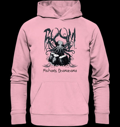 Drama Drummer Schlagzeuger + Wunschtext • Musik • Unisex Premium Hoodie XS-5XL aus Bio-Baumwolle für Damen & Herren