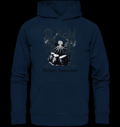 Drama Drummer Schlagzeuger + Wunschtext • Musik • Unisex Premium Hoodie XS-5XL aus Bio-Baumwolle für Damen & Herren