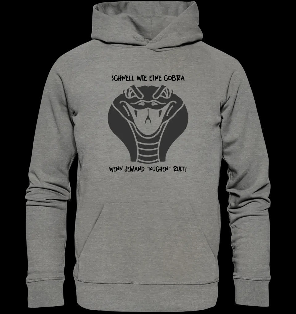 Echte Sternenkarte als Cobra + Text • Unisex Premium Hoodie XS-5XL aus Bio-Baumwolle für Damen & Herren • Exklusivdesign • personalisiert