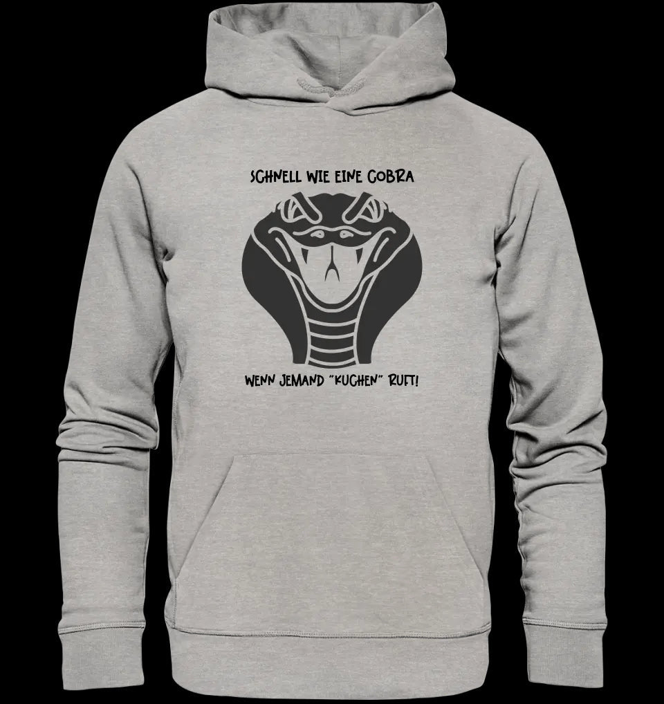 Echte Sternenkarte als Cobra + Text • Unisex Premium Hoodie XS-5XL aus Bio-Baumwolle für Damen & Herren • Exklusivdesign • personalisiert