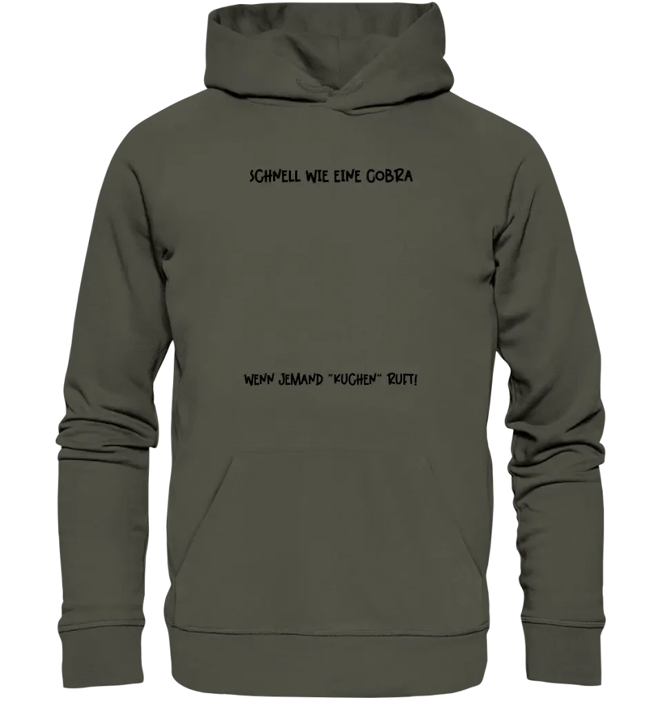 Echte Sternenkarte als Cobra + Text • Unisex Premium Hoodie XS-5XL aus Bio-Baumwolle für Damen & Herren • Exklusivdesign • personalisiert