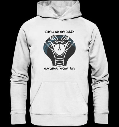 Echte Sternenkarte als Cobra + Text • Unisex Premium Hoodie XS-5XL aus Bio-Baumwolle für Damen & Herren • Exklusivdesign • personalisiert