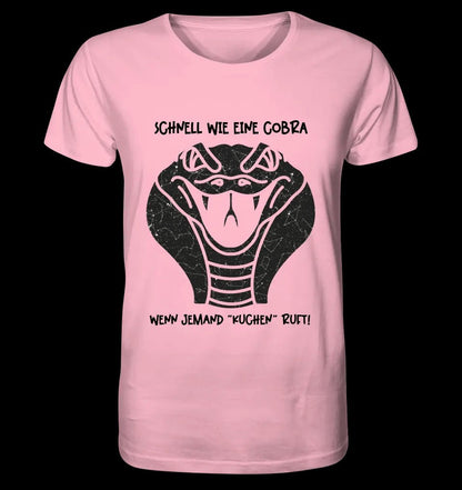 Echte Sternenkarte als Cobra + Text • Unisex Premium T-Shirt XS-5XL aus Bio-Baumwolle für Damen & Herren • Exklusivdesign • personalisiert