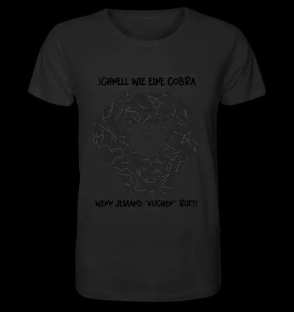 Echte Sternenkarte als Cobra + Text • Unisex Premium T-Shirt XS-5XL aus Bio-Baumwolle für Damen & Herren • Exklusivdesign • personalisiert